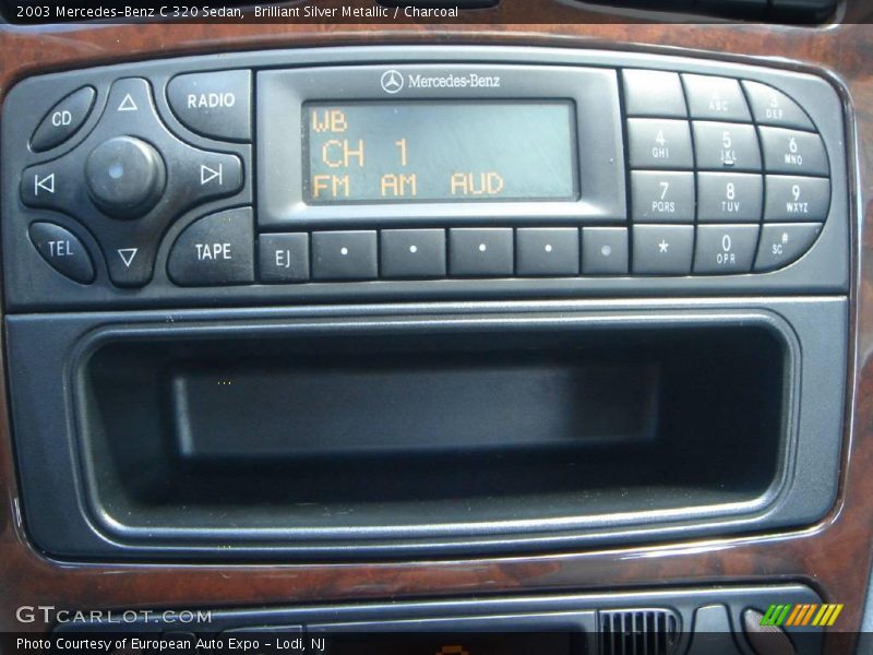 Brilliant Silver Metallic / Charcoal 2003 Mercedes-Benz C 320 Sedan
