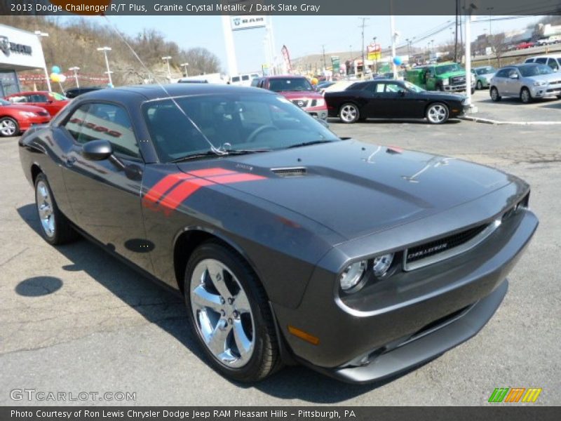 Front 3/4 View of 2013 Challenger R/T Plus