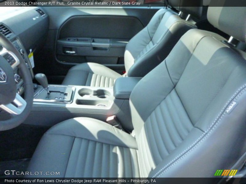 Granite Crystal Metallic / Dark Slate Gray 2013 Dodge Challenger R/T Plus