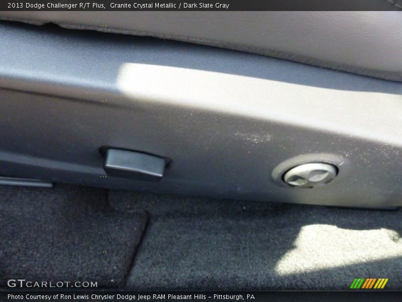Granite Crystal Metallic / Dark Slate Gray 2013 Dodge Challenger R/T Plus