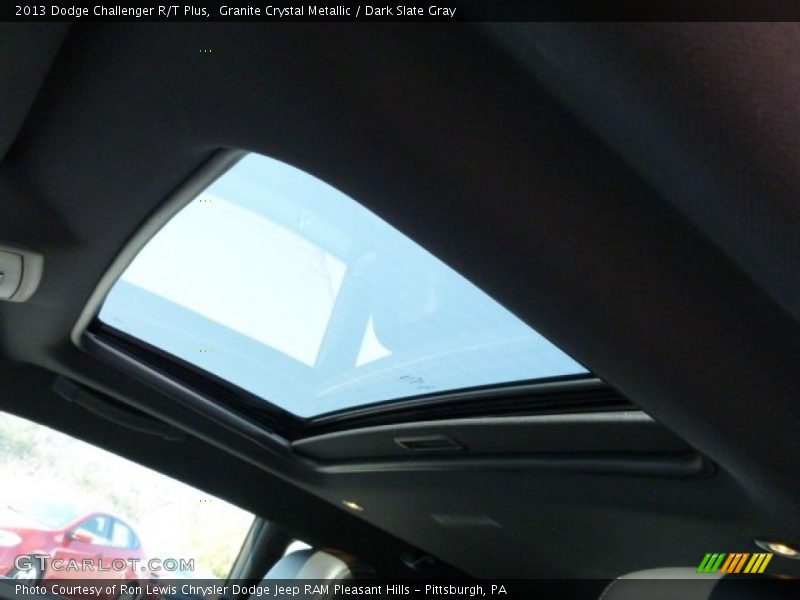 Granite Crystal Metallic / Dark Slate Gray 2013 Dodge Challenger R/T Plus