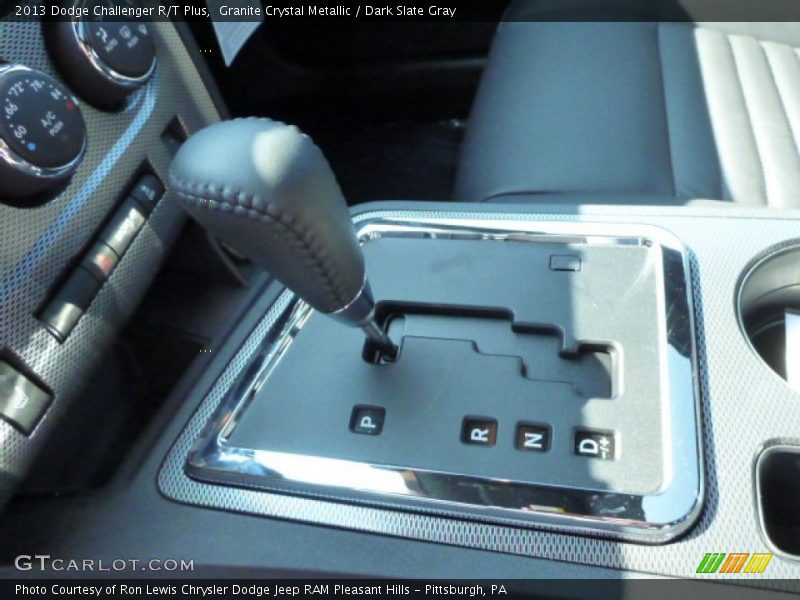 Granite Crystal Metallic / Dark Slate Gray 2013 Dodge Challenger R/T Plus