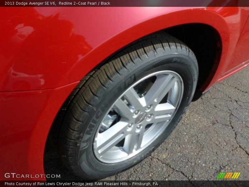 Redline 2-Coat Pearl / Black 2013 Dodge Avenger SE V6