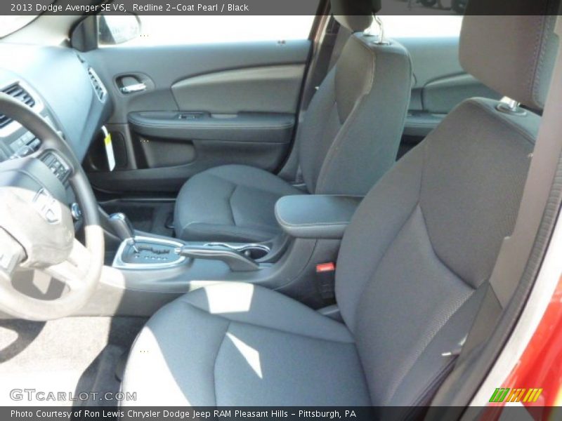 Redline 2-Coat Pearl / Black 2013 Dodge Avenger SE V6