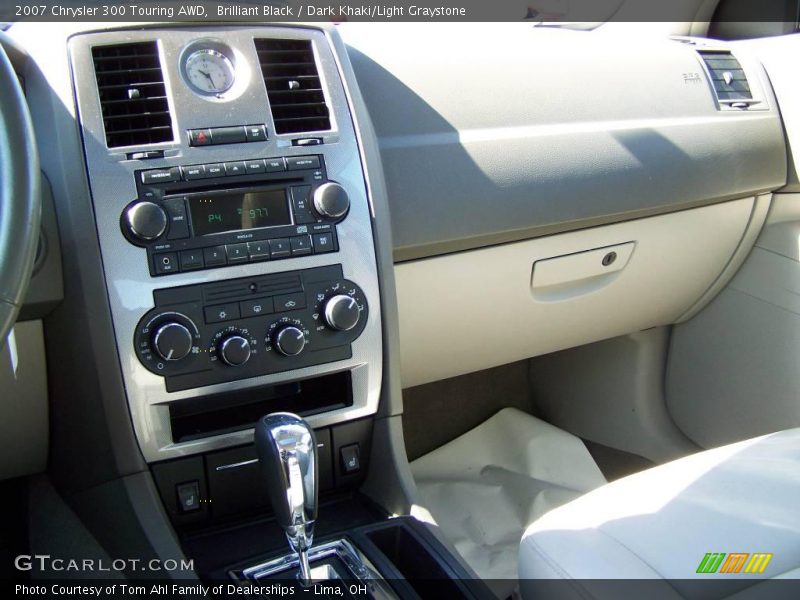 Brilliant Black / Dark Khaki/Light Graystone 2007 Chrysler 300 Touring AWD