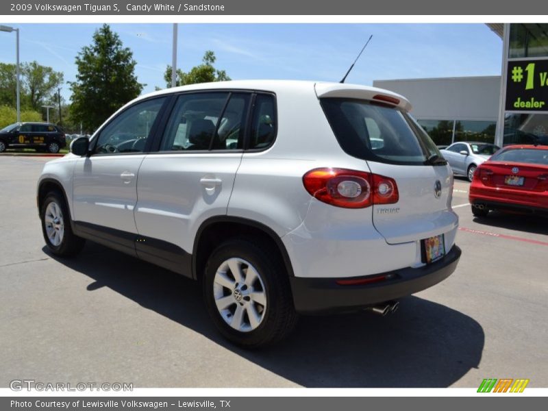 Candy White / Sandstone 2009 Volkswagen Tiguan S