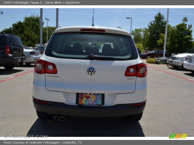 Candy White / Sandstone 2009 Volkswagen Tiguan S