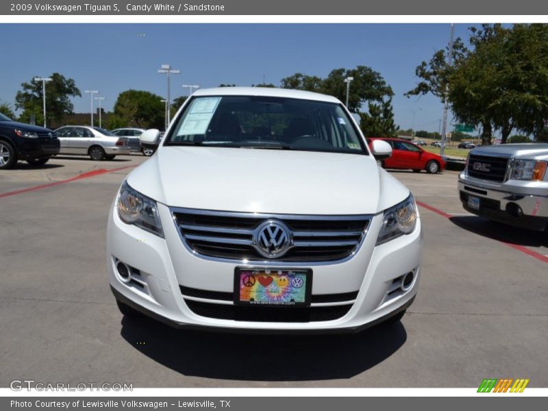 Candy White / Sandstone 2009 Volkswagen Tiguan S