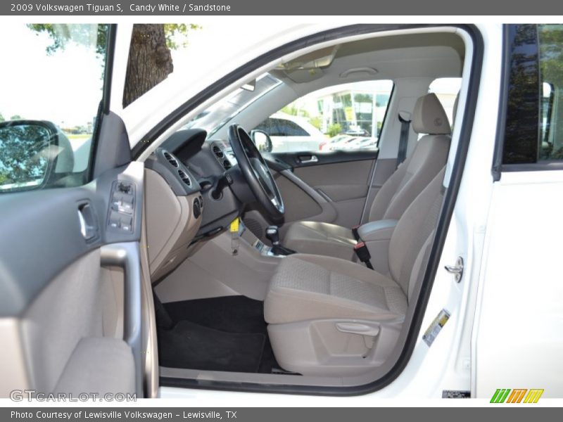 Candy White / Sandstone 2009 Volkswagen Tiguan S