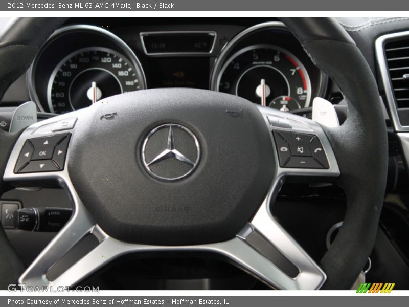 Controls of 2012 ML 63 AMG 4Matic