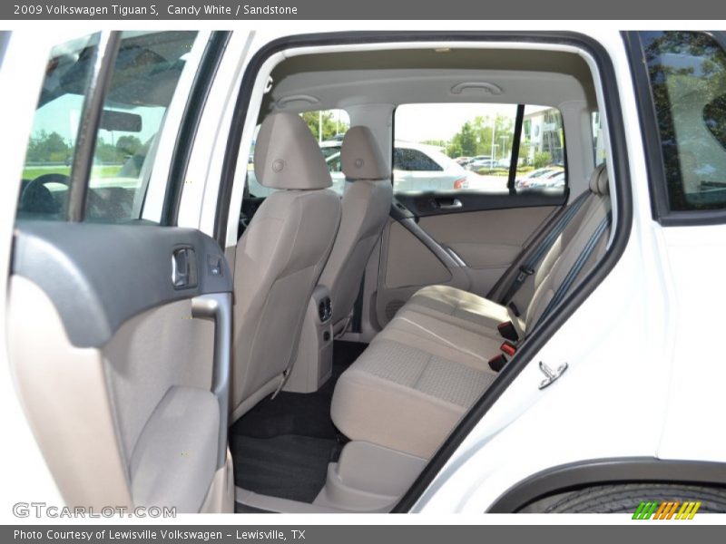 Candy White / Sandstone 2009 Volkswagen Tiguan S