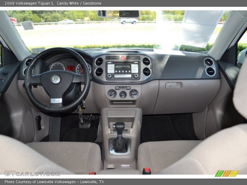 Candy White / Sandstone 2009 Volkswagen Tiguan S