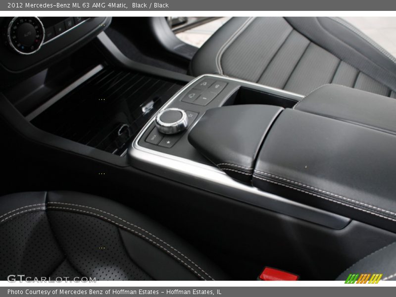 Black / Black 2012 Mercedes-Benz ML 63 AMG 4Matic