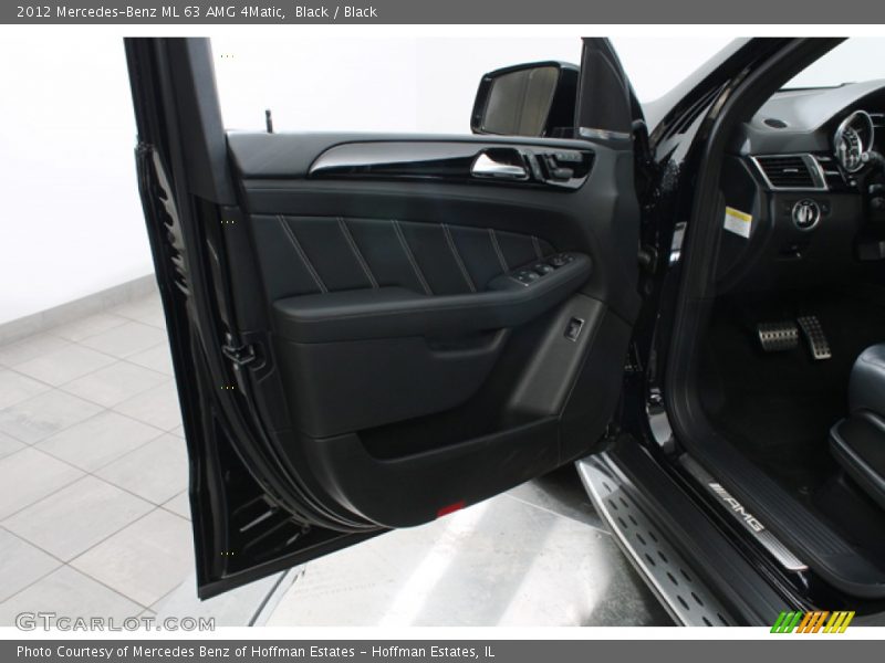 Black / Black 2012 Mercedes-Benz ML 63 AMG 4Matic
