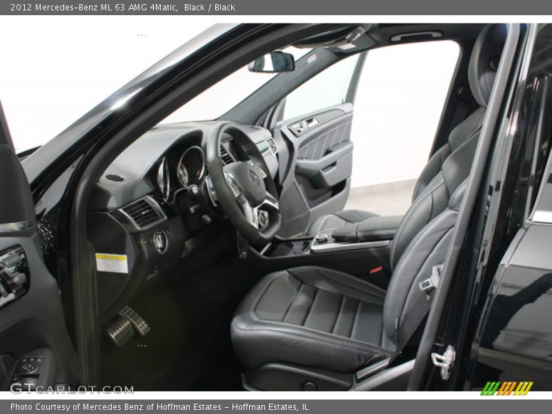  2012 ML 63 AMG 4Matic Black Interior