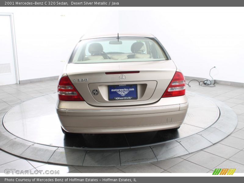 Desert Silver Metallic / Java 2001 Mercedes-Benz C 320 Sedan