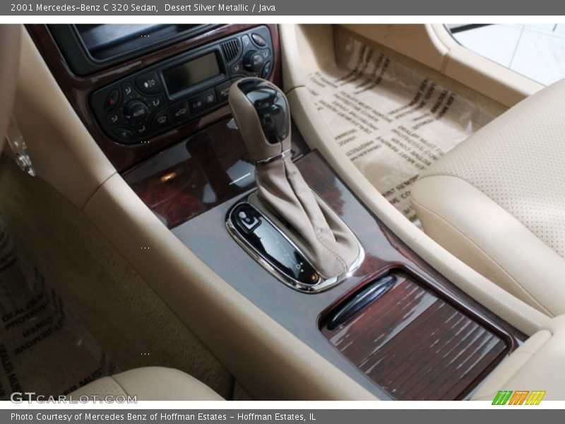 Desert Silver Metallic / Java 2001 Mercedes-Benz C 320 Sedan