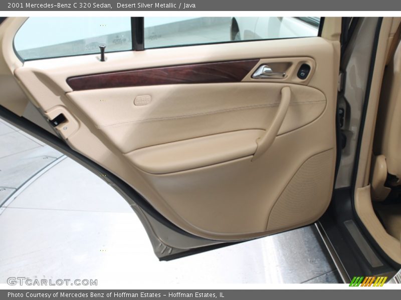 Desert Silver Metallic / Java 2001 Mercedes-Benz C 320 Sedan
