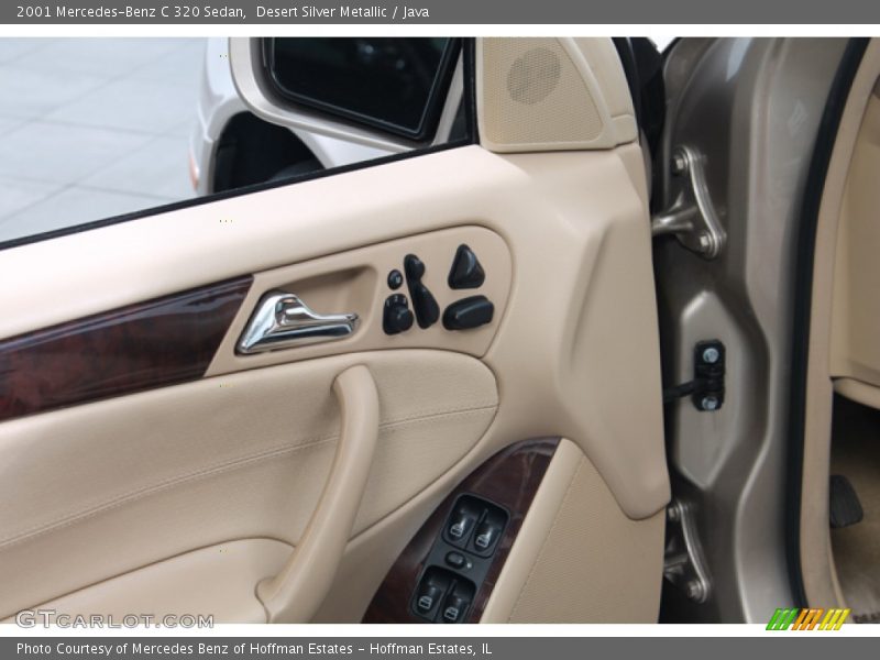 Desert Silver Metallic / Java 2001 Mercedes-Benz C 320 Sedan