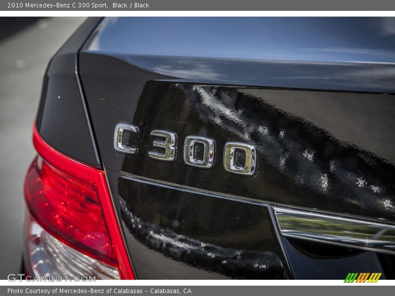 Black / Black 2010 Mercedes-Benz C 300 Sport