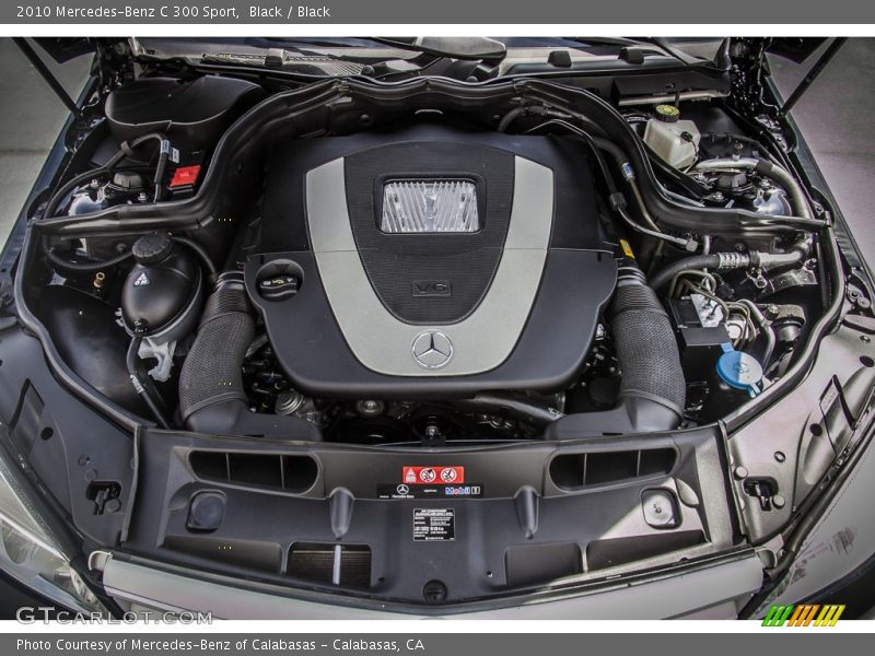 Black / Black 2010 Mercedes-Benz C 300 Sport