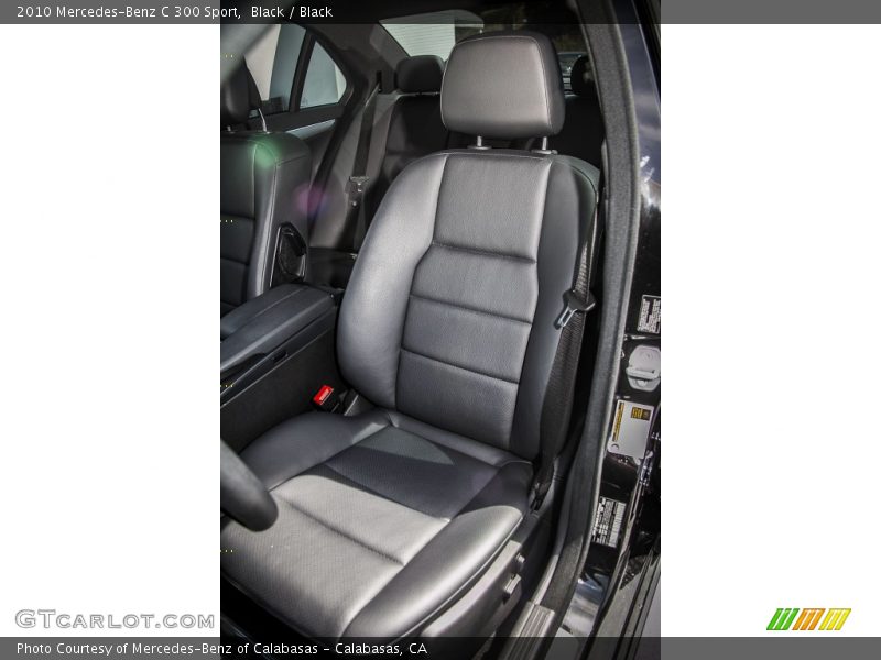 Black / Black 2010 Mercedes-Benz C 300 Sport