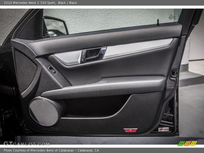 Black / Black 2010 Mercedes-Benz C 300 Sport