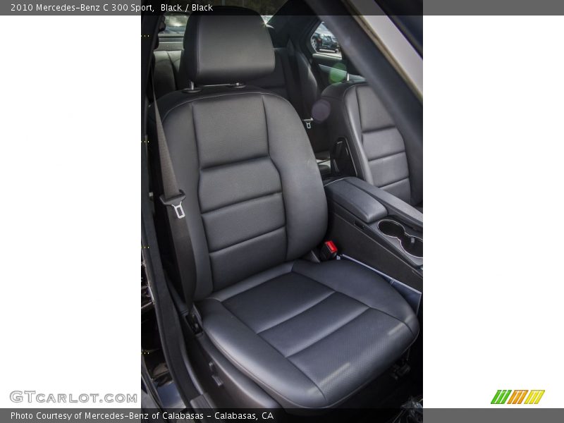 Black / Black 2010 Mercedes-Benz C 300 Sport