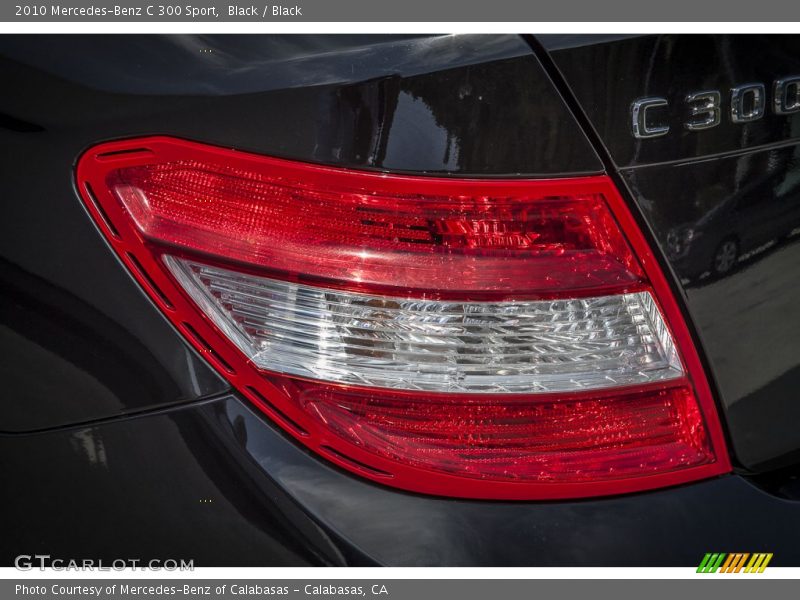 Black / Black 2010 Mercedes-Benz C 300 Sport