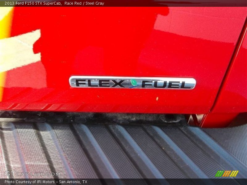 Race Red / Steel Gray 2013 Ford F150 STX SuperCab