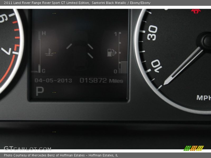 Santorini Black Metallic / Ebony/Ebony 2011 Land Rover Range Rover Sport GT Limited Edition