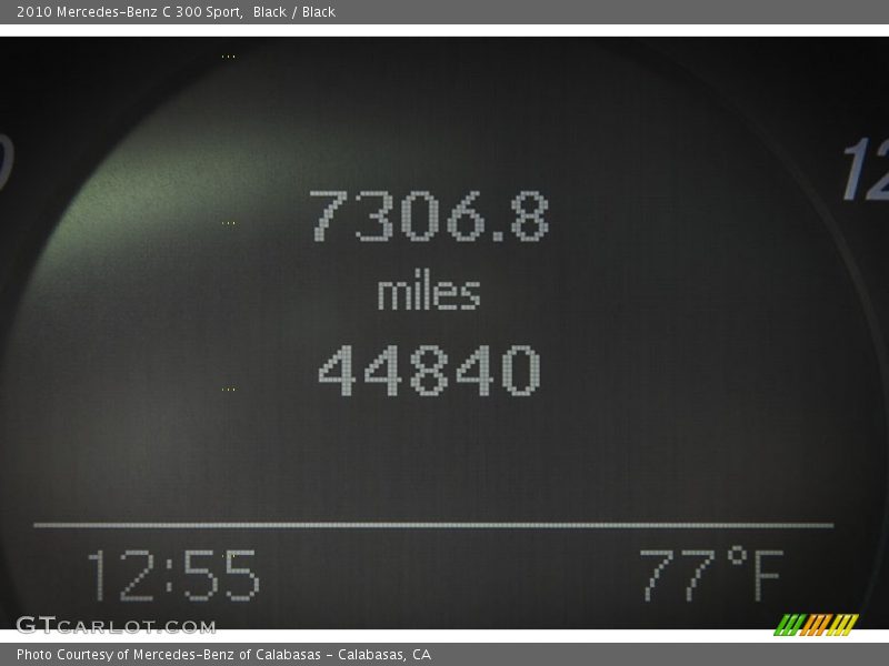 Black / Black 2010 Mercedes-Benz C 300 Sport
