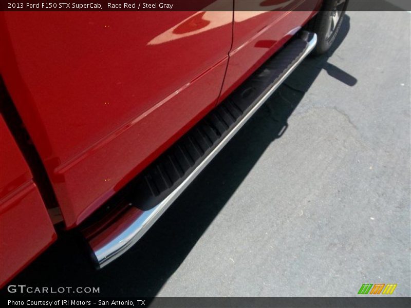 Race Red / Steel Gray 2013 Ford F150 STX SuperCab