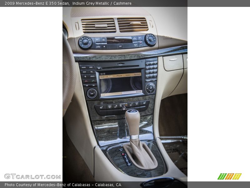 Controls of 2009 E 350 Sedan
