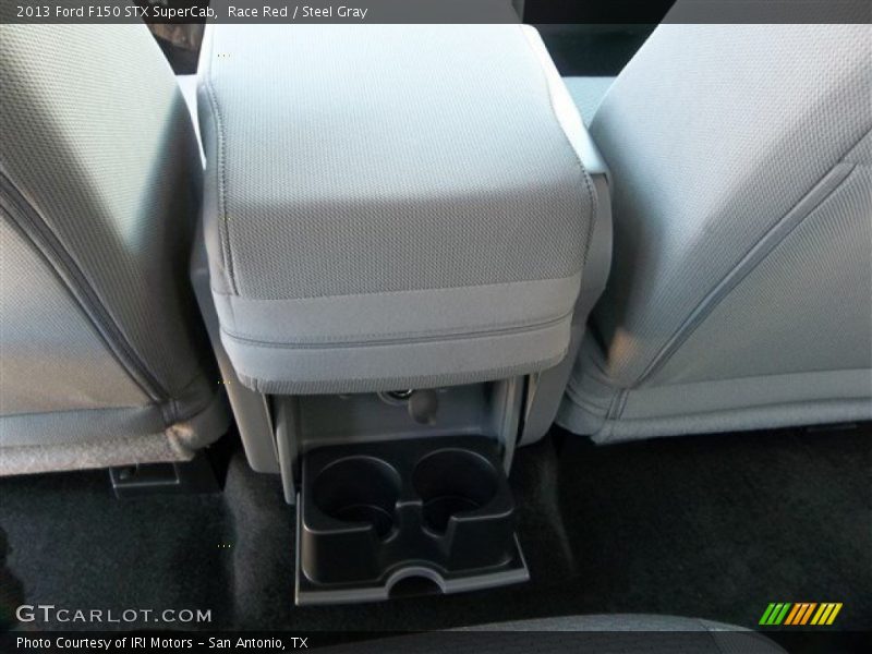 Race Red / Steel Gray 2013 Ford F150 STX SuperCab