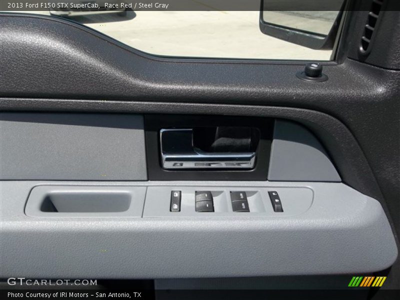 Race Red / Steel Gray 2013 Ford F150 STX SuperCab