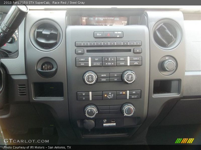 Race Red / Steel Gray 2013 Ford F150 STX SuperCab