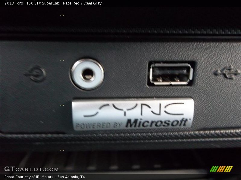 Race Red / Steel Gray 2013 Ford F150 STX SuperCab