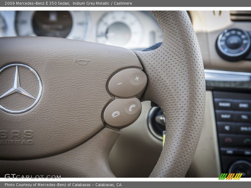 Controls of 2009 E 350 Sedan