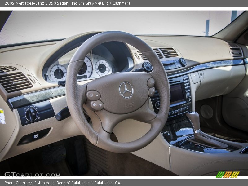 Dashboard of 2009 E 350 Sedan