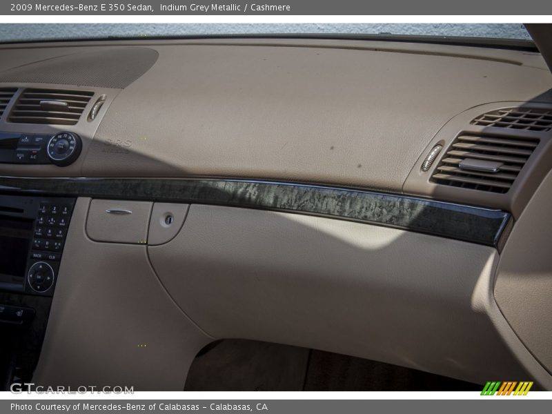 Indium Grey Metallic / Cashmere 2009 Mercedes-Benz E 350 Sedan