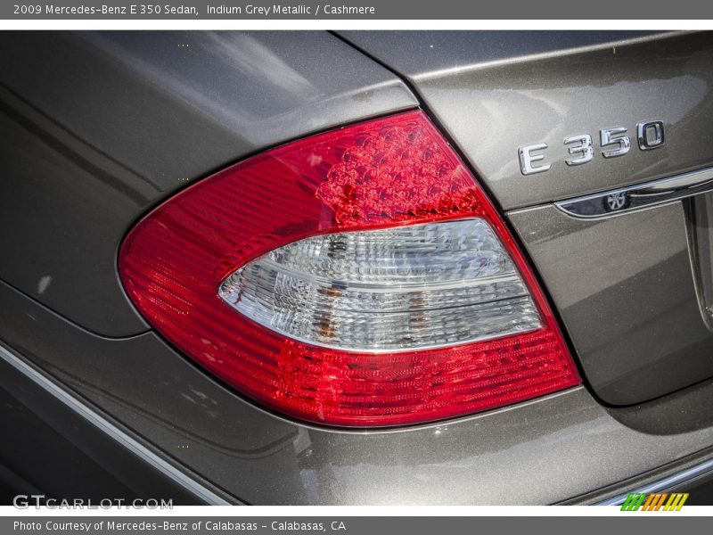 Indium Grey Metallic / Cashmere 2009 Mercedes-Benz E 350 Sedan