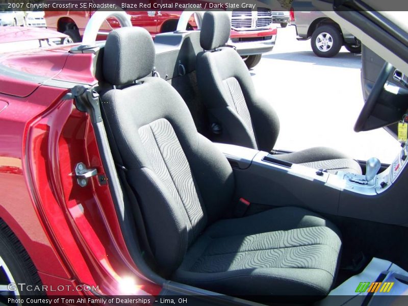  2007 Crossfire SE Roadster Dark Slate Gray Interior