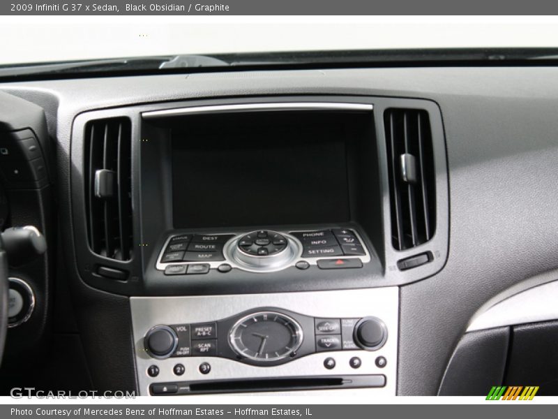 Black Obsidian / Graphite 2009 Infiniti G 37 x Sedan