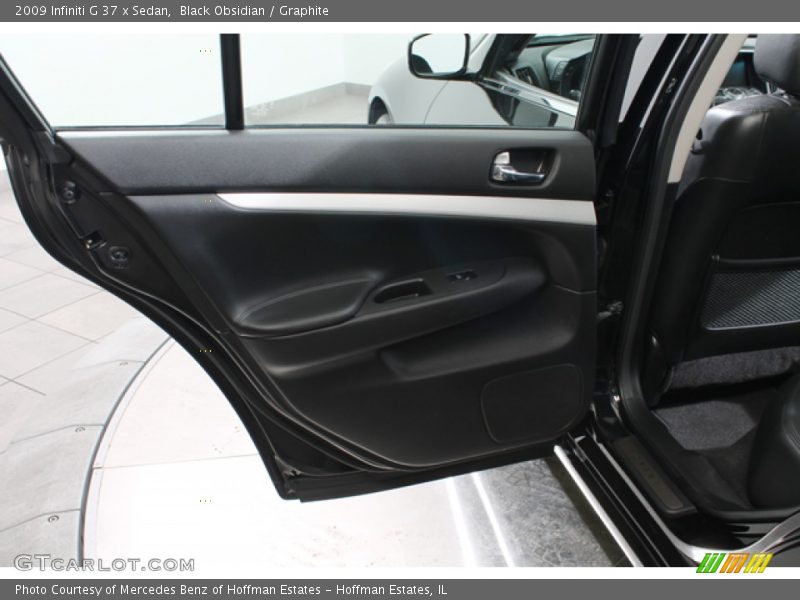 Black Obsidian / Graphite 2009 Infiniti G 37 x Sedan