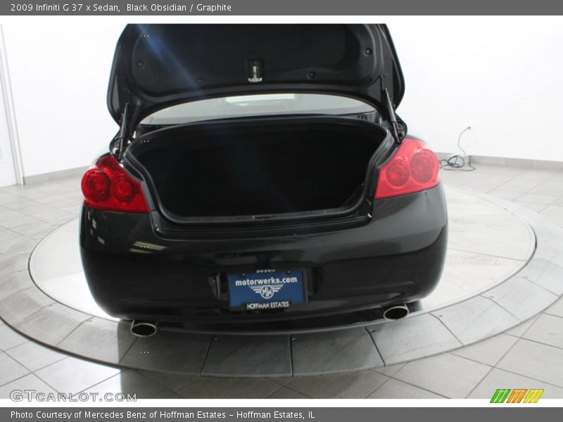 Black Obsidian / Graphite 2009 Infiniti G 37 x Sedan