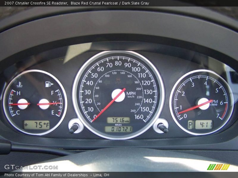  2007 Crossfire SE Roadster SE Roadster Gauges