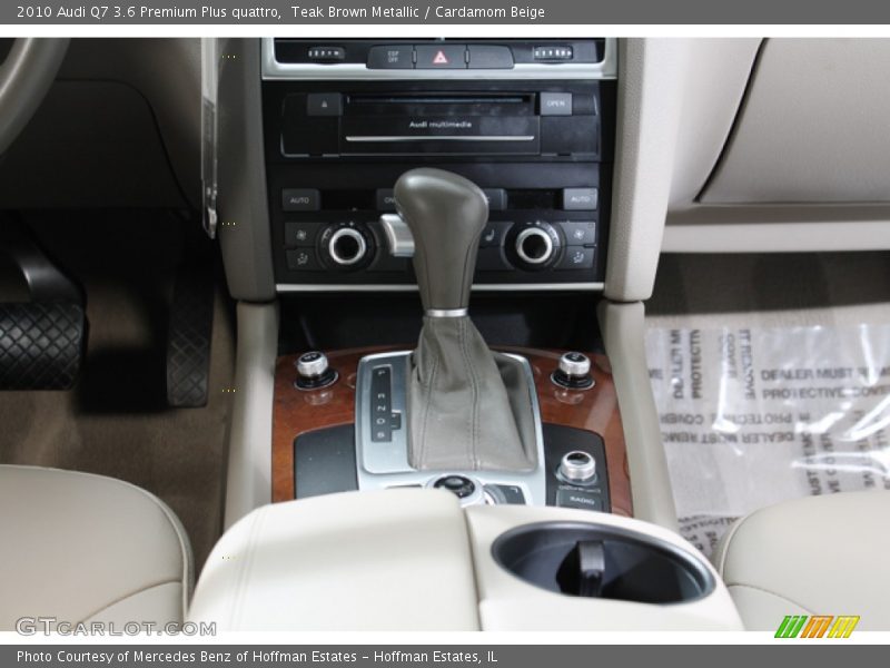Teak Brown Metallic / Cardamom Beige 2010 Audi Q7 3.6 Premium Plus quattro