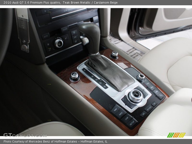 Teak Brown Metallic / Cardamom Beige 2010 Audi Q7 3.6 Premium Plus quattro