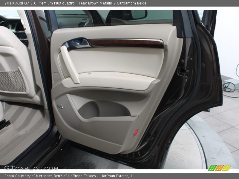 Teak Brown Metallic / Cardamom Beige 2010 Audi Q7 3.6 Premium Plus quattro